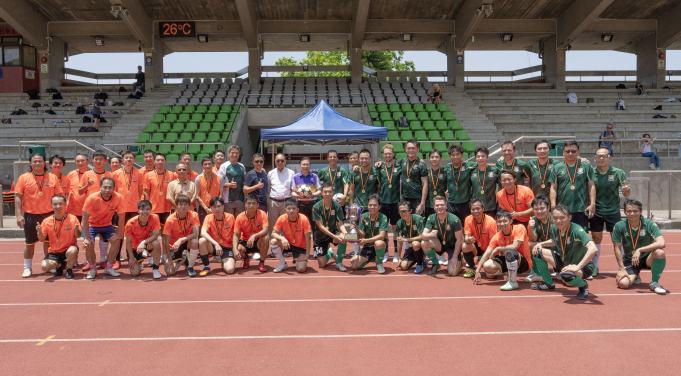 HKU and CUHK hold the Vice-Chancellor’s Cup Soccer Match
 
